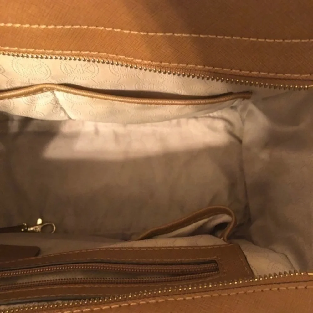 Michael kors brown Selma tote bag satchel